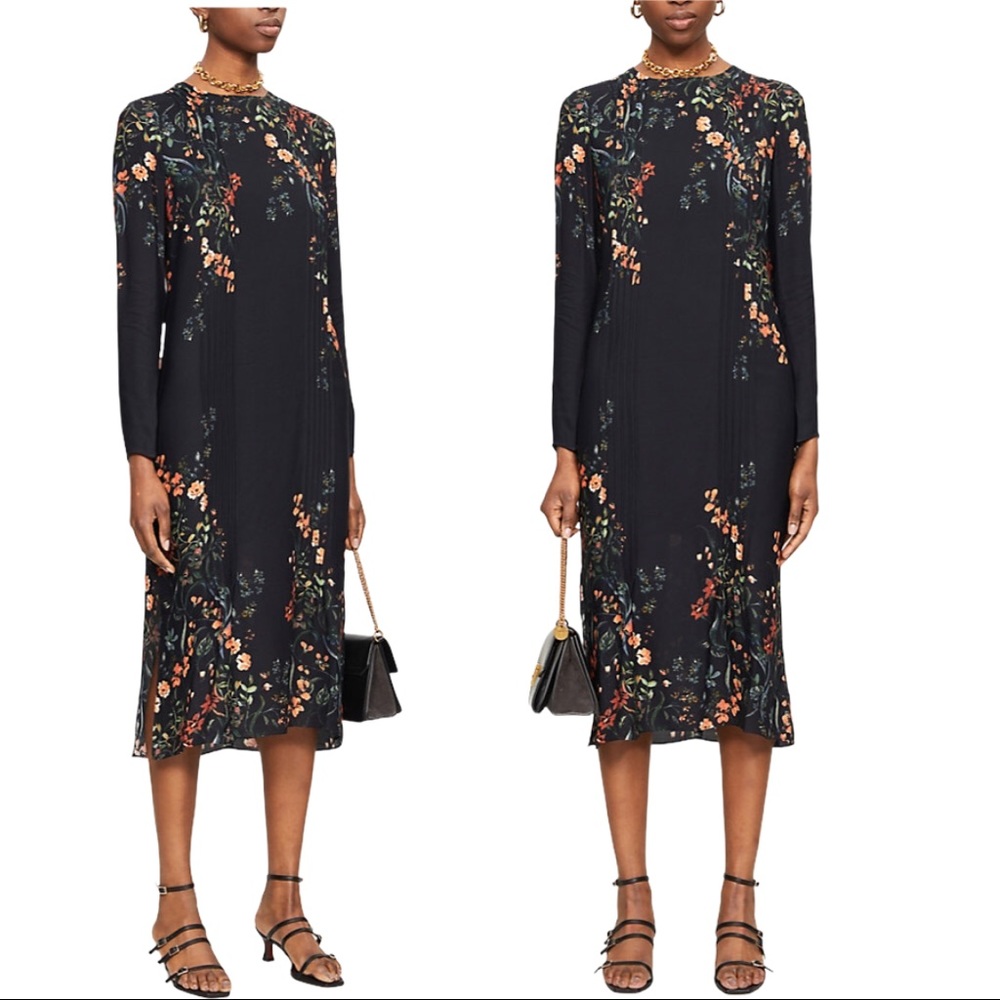 Reiss Petra Floral Midi Dress 6